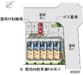 ★手数料０円★東金市東上宿　月極駐車場（LP）